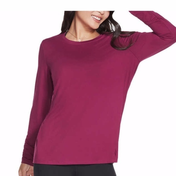 NWT SKECHERS  Ladies' Active Long Sleeve Tee - Picture 5 of 5